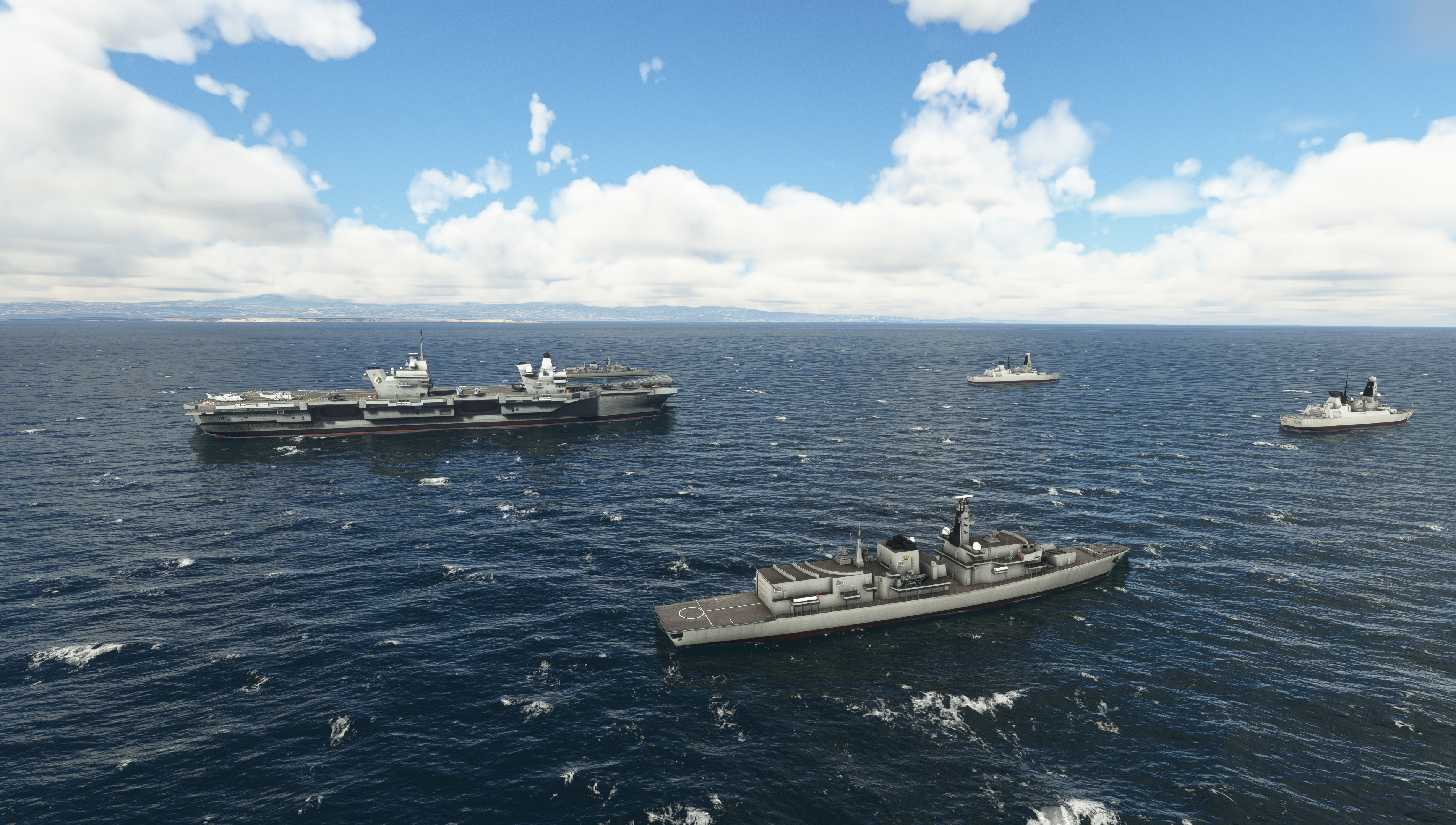 UK Carrier Strike Group for MSFS