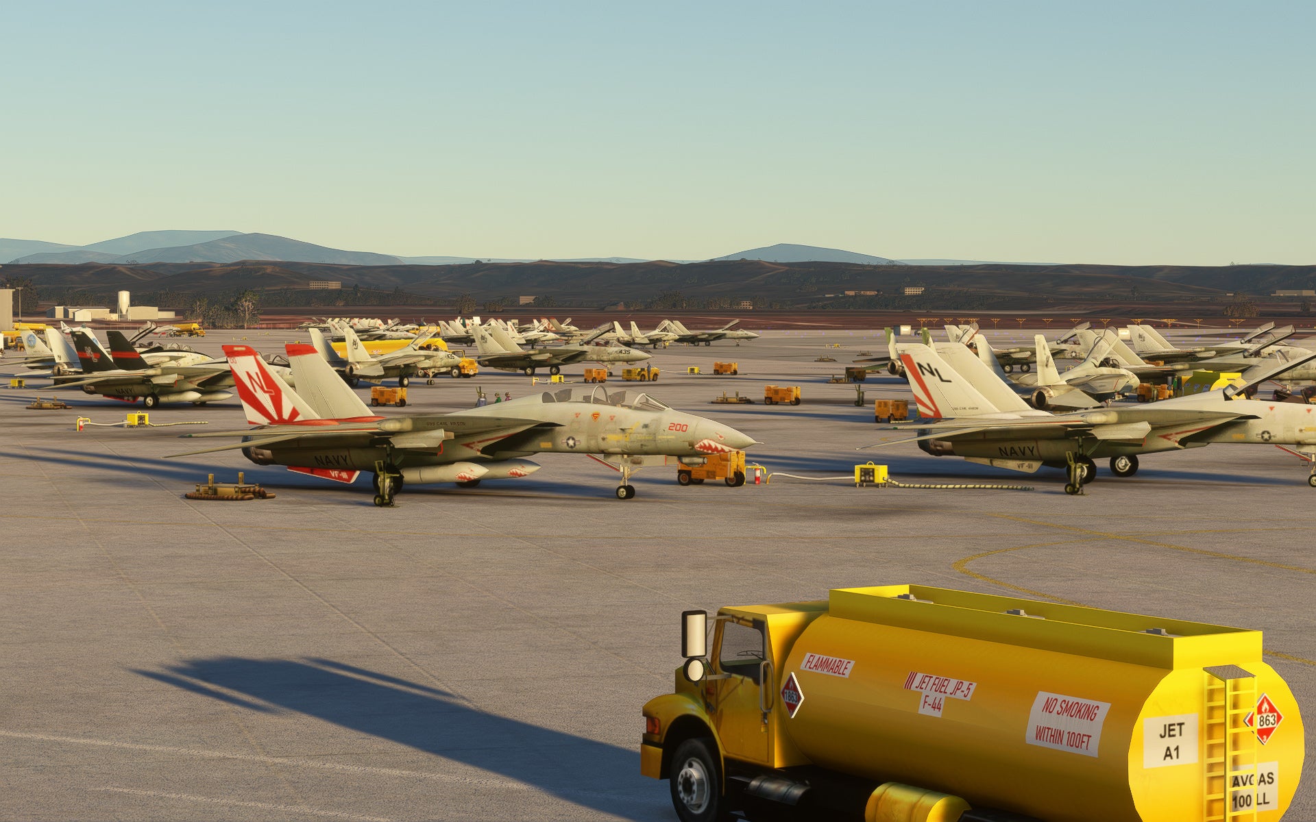 SUNDOWERSIM - NAS Miramar Late 1980's for MSFS20
