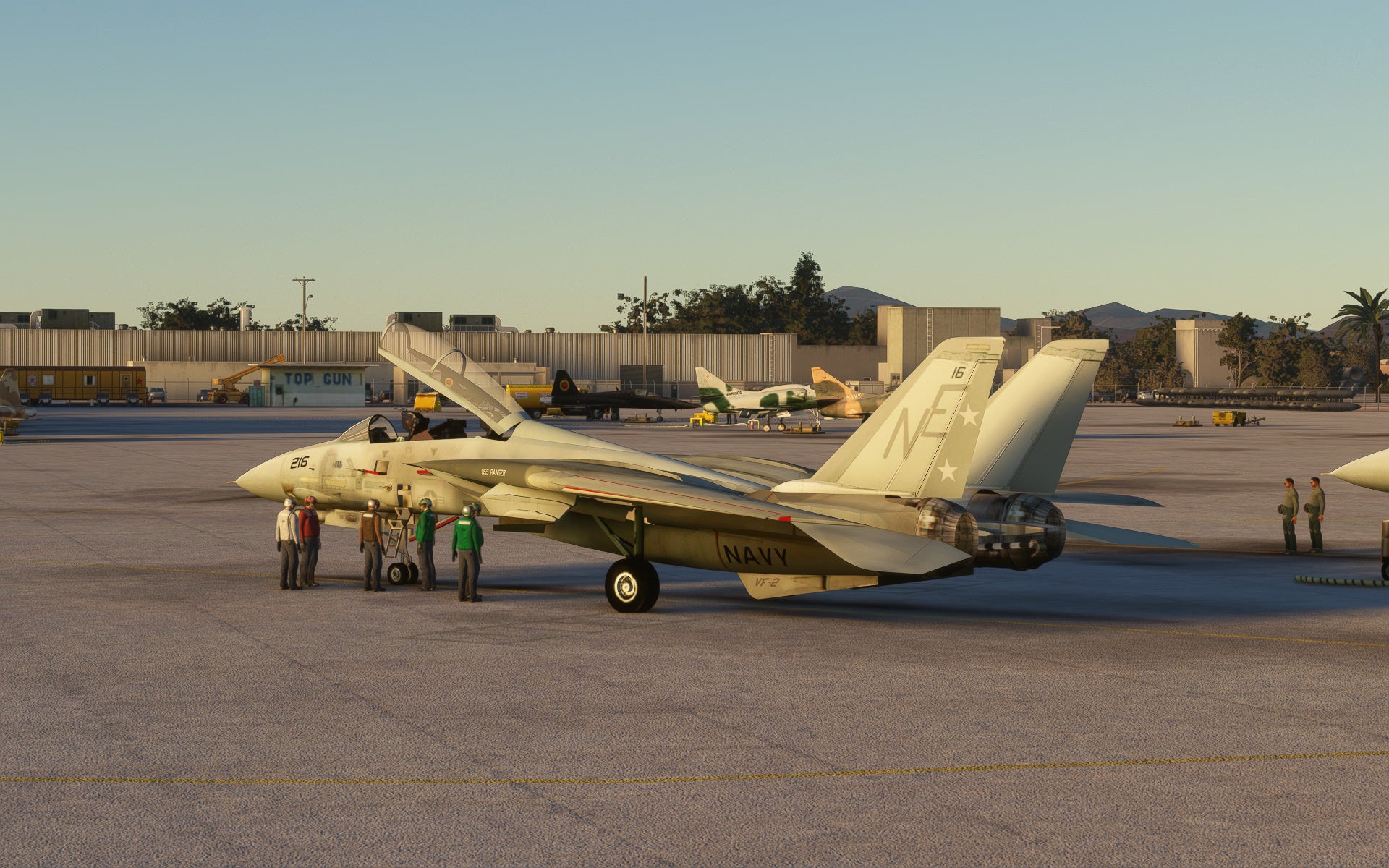 SUNDOWERSIM - NAS Miramar Late 1980's for MSFS20