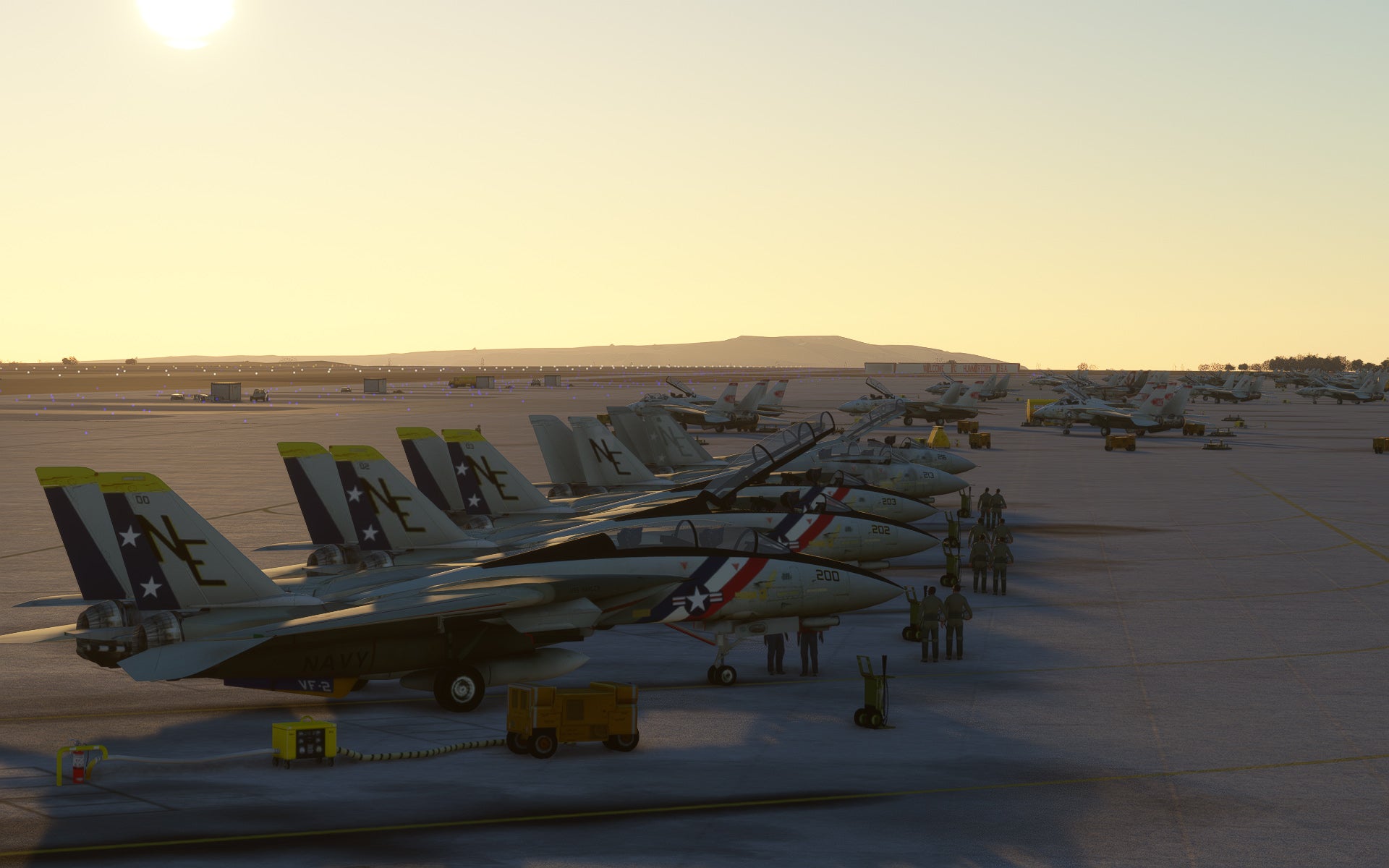 SUNDOWERSIM - NAS Miramar Late 1980's for MSFS20