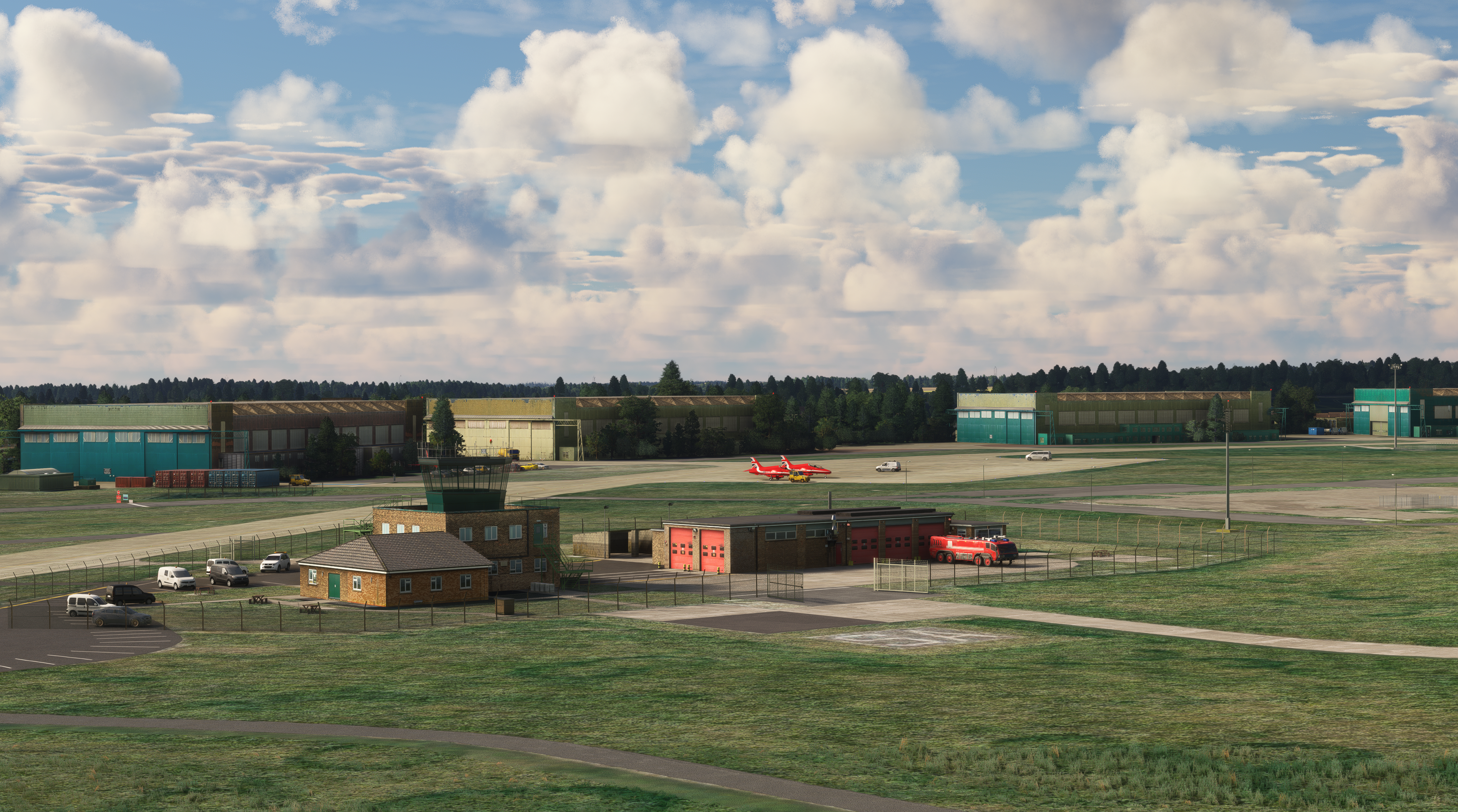 IM Scenery - Scampton Air Base EGXP for MSFS