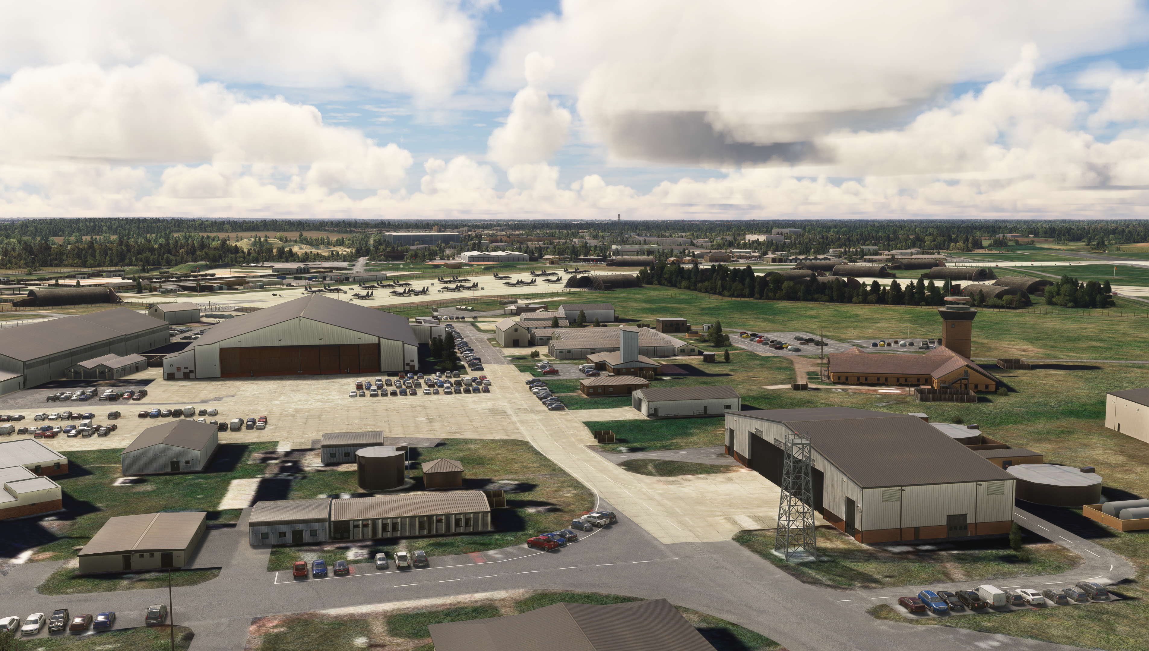 IM Scenery - Lakenheath Air Base EGUL for MSFS