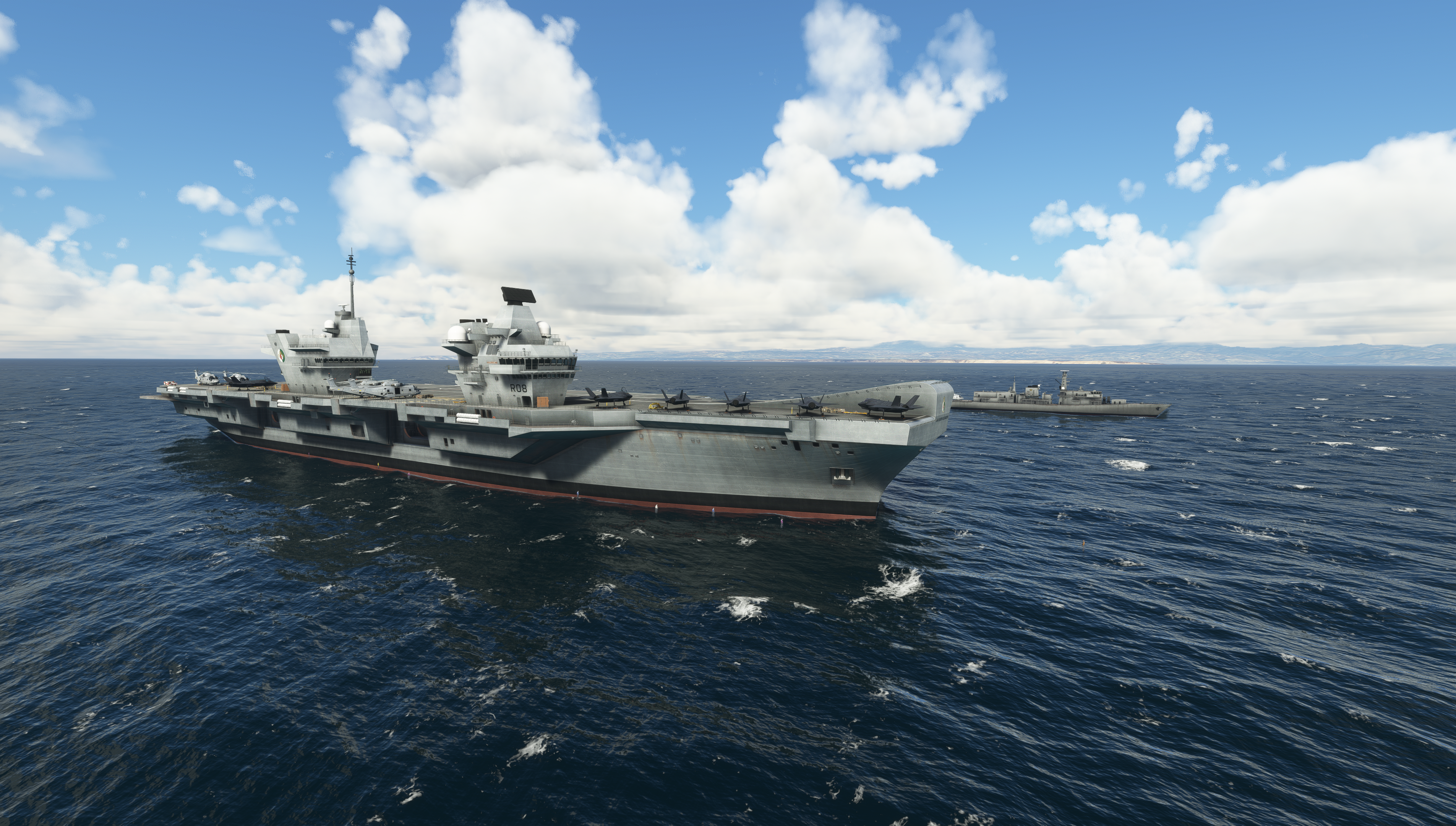 UK Carrier Strike Group for MSFS