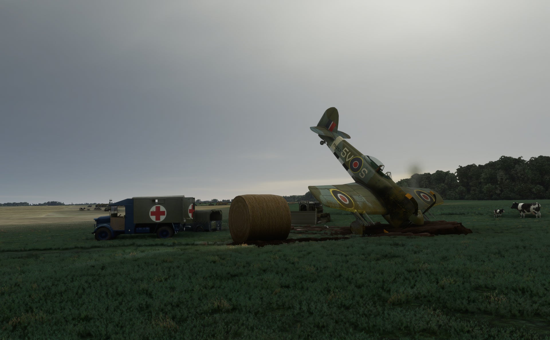 1944 Lantheuil/Creuilly LGB9 - Advanced Landing Ground B-9 for MSFS20