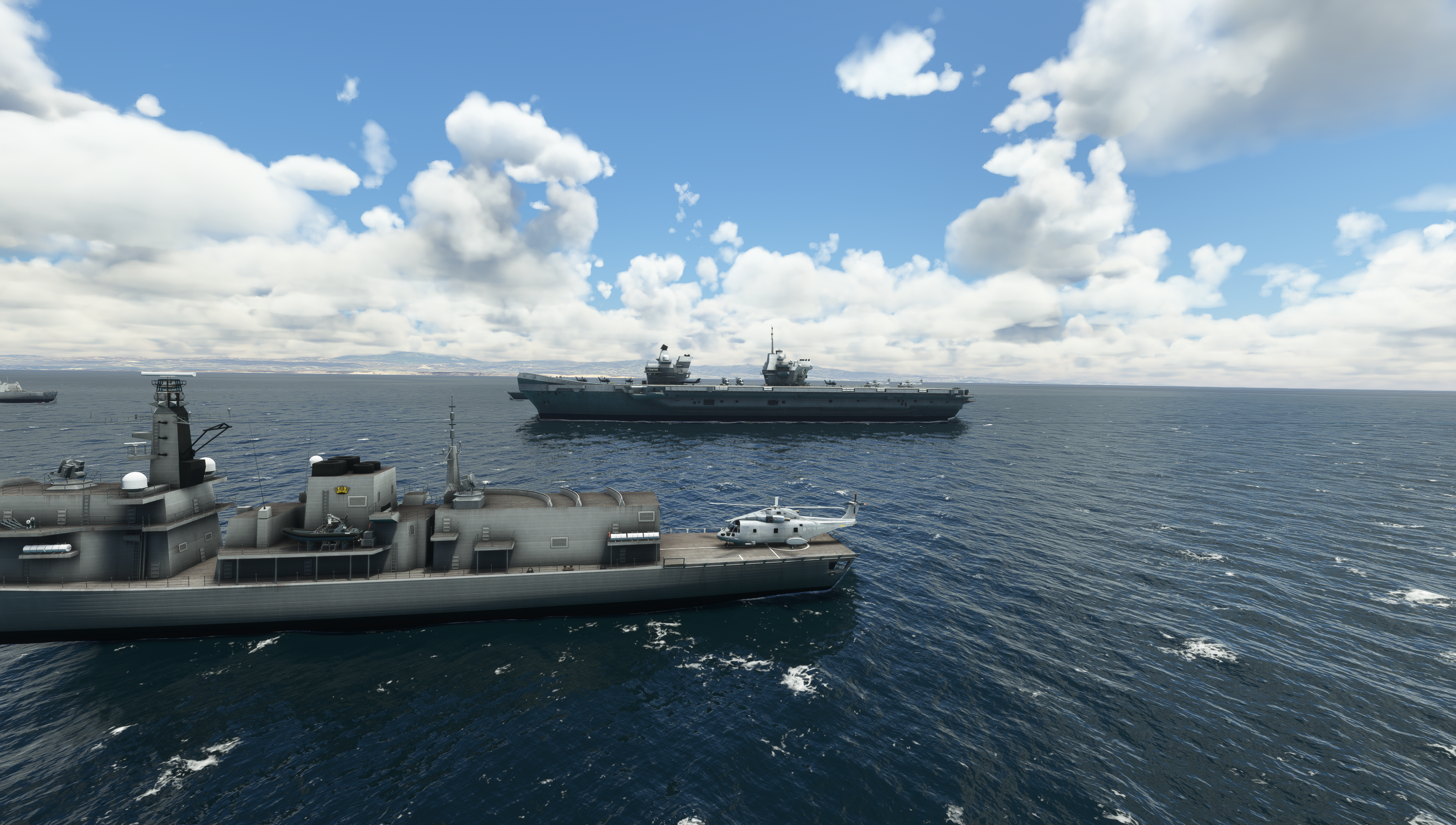 UK Carrier Strike Group for MSFS