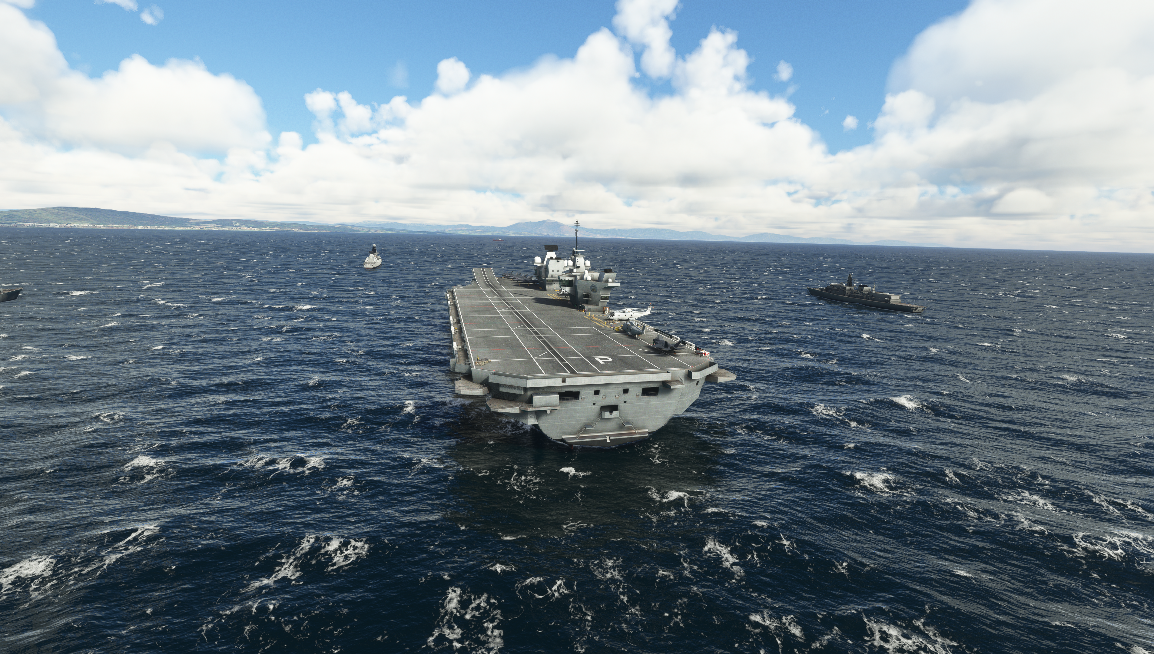 UK Carrier Strike Group for MSFS