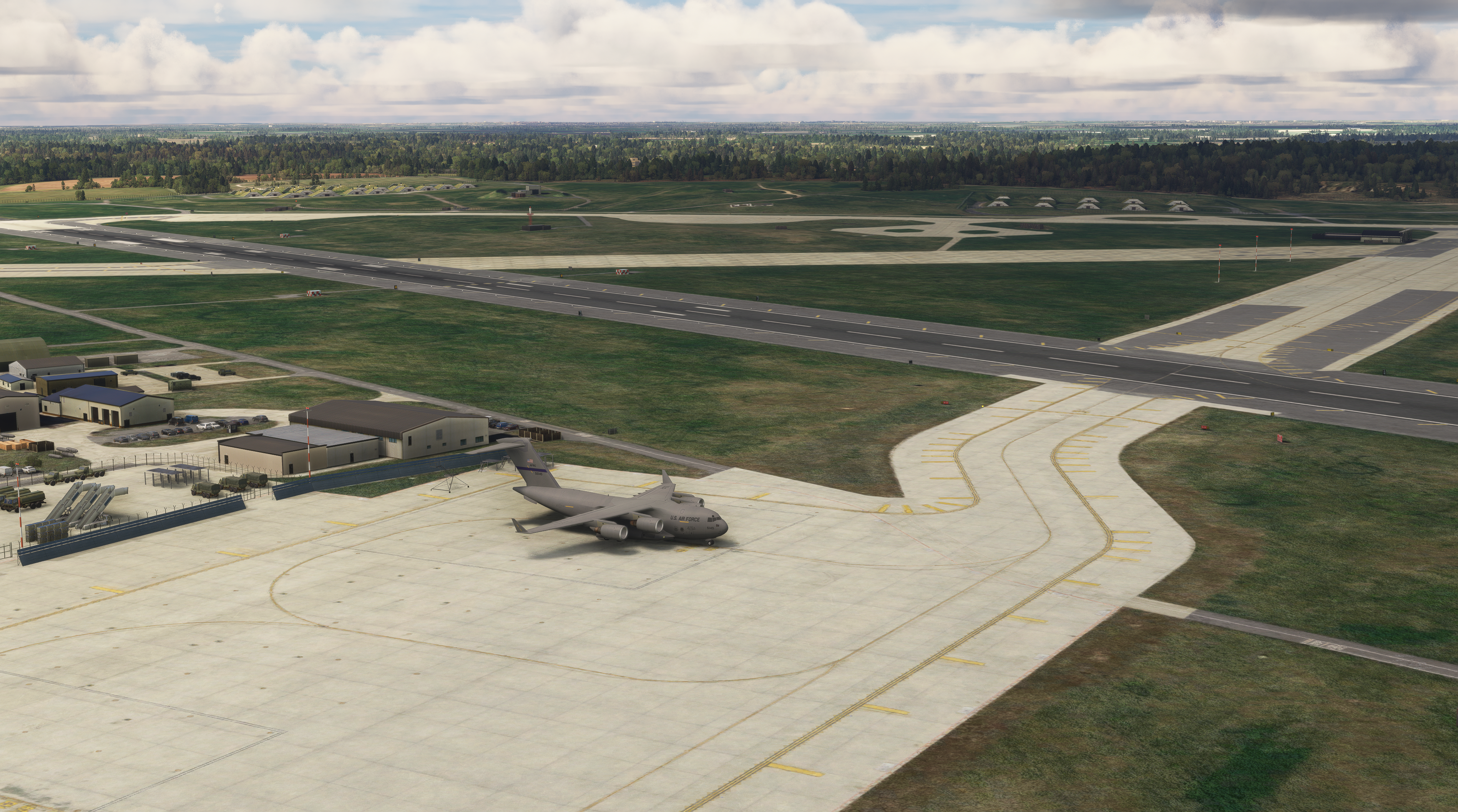 IM Scenery - Lakenheath Air Base EGUL for MSFS