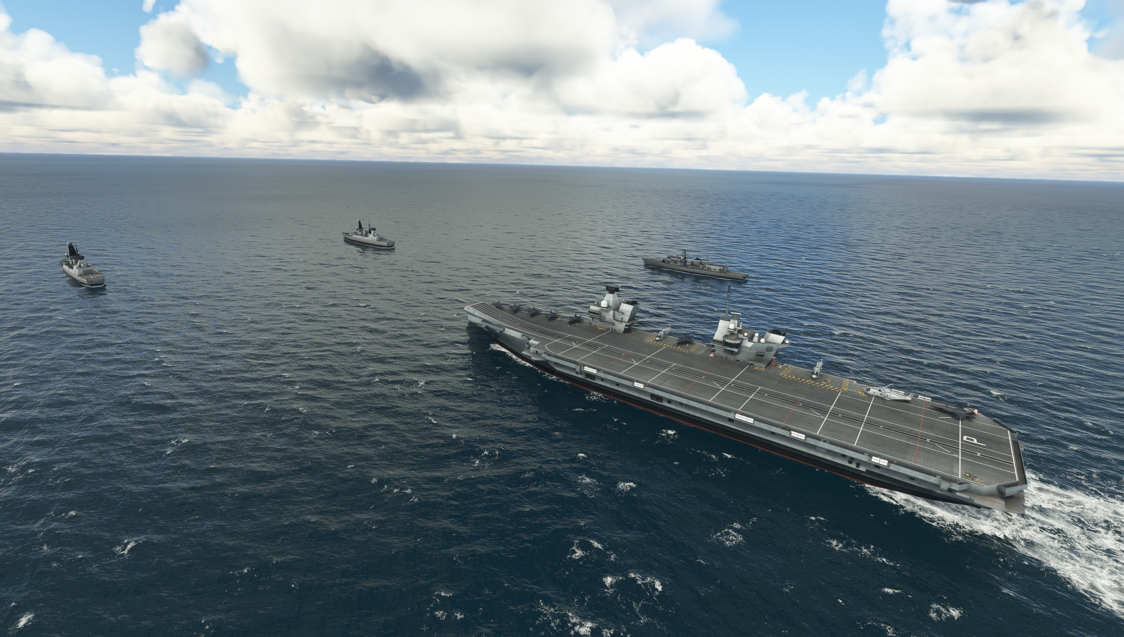 UK Carrier Strike Group for MSFS