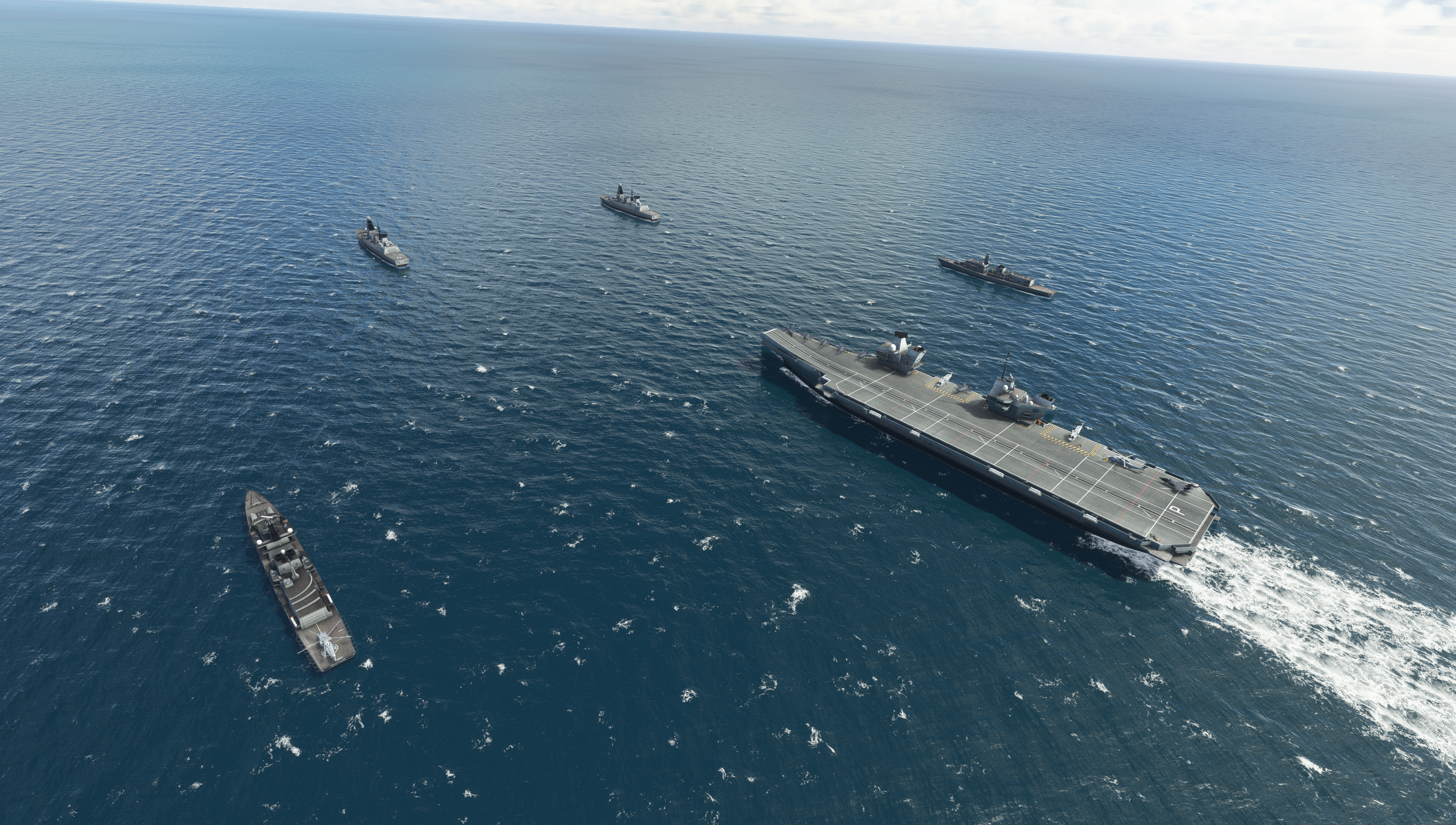 UK Carrier Strike Group for MSFS