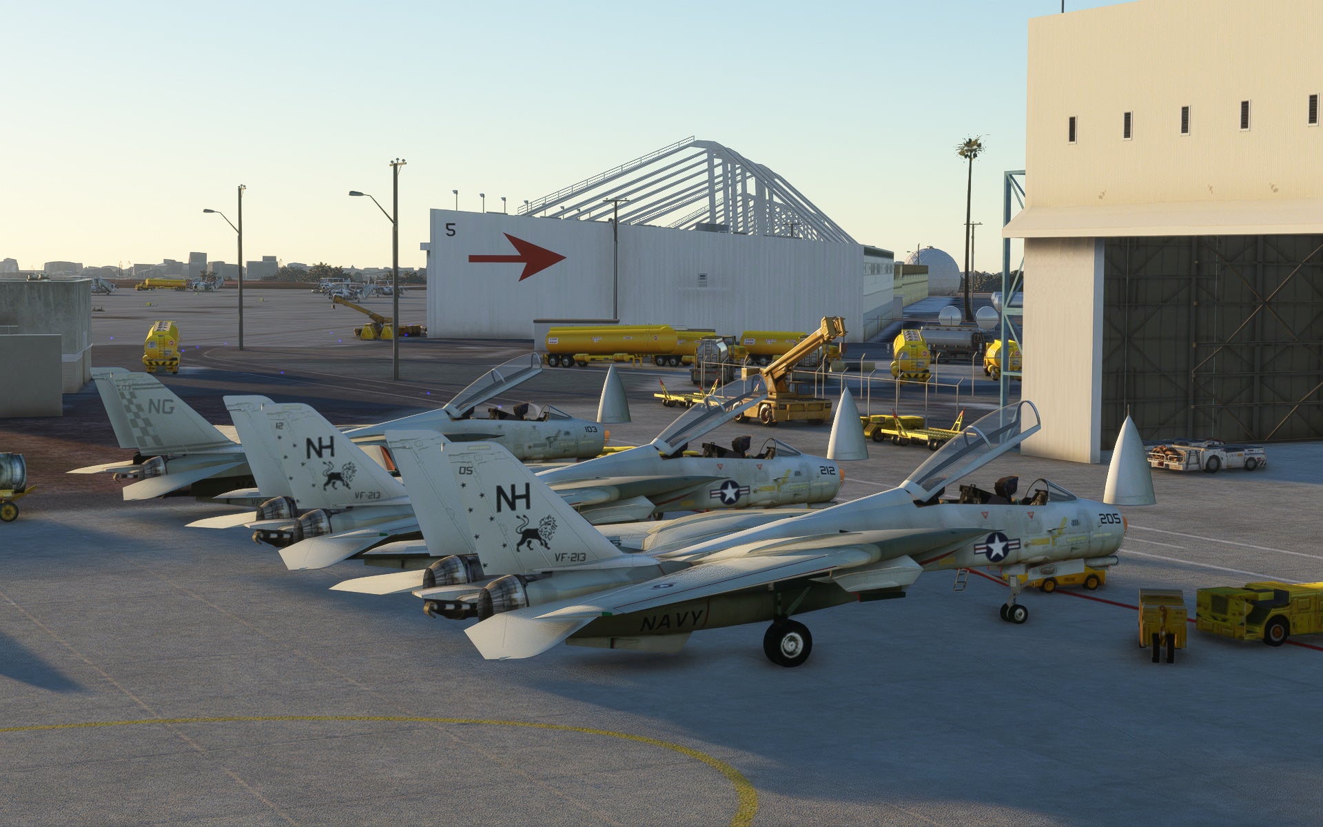 SUNDOWERSIM - NAS Miramar Late 1980's for MSFS20