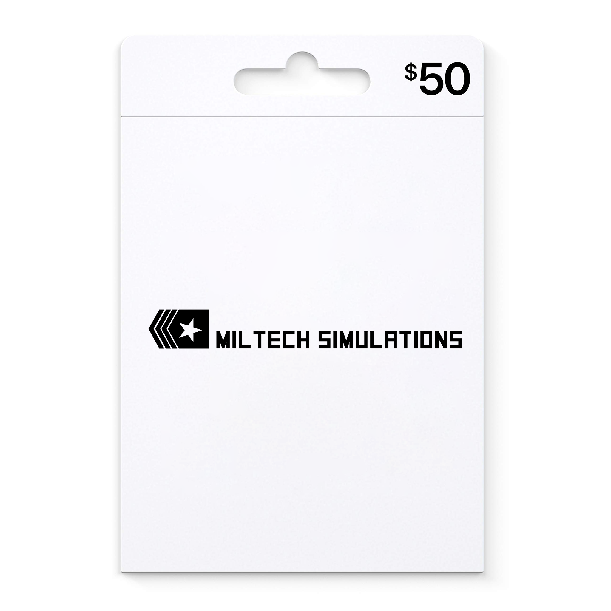 Miltech Simulations Gift Card