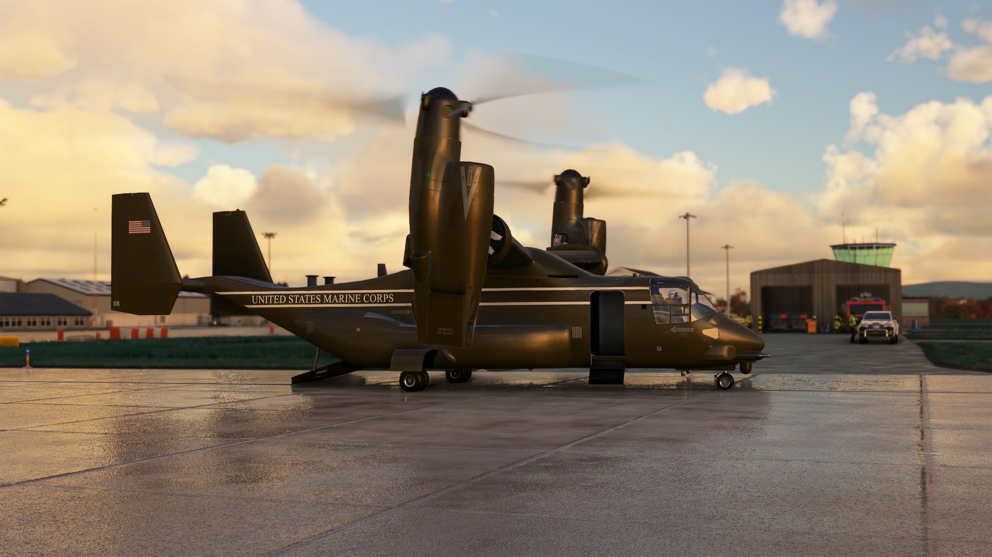 Miltech Simulations MV-22B for MSFS