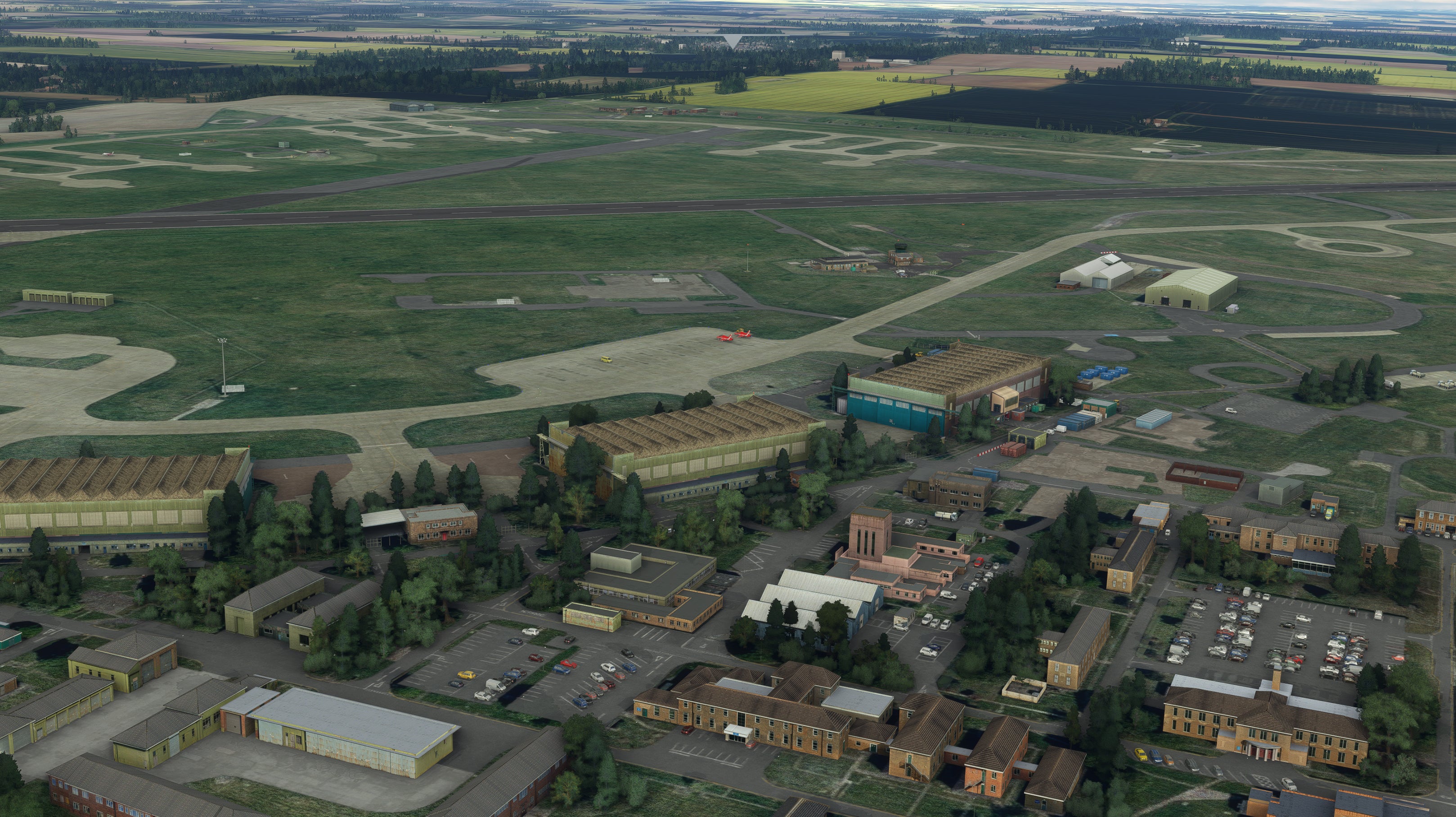 IM Scenery - Scampton Air Base EGXP for MSFS