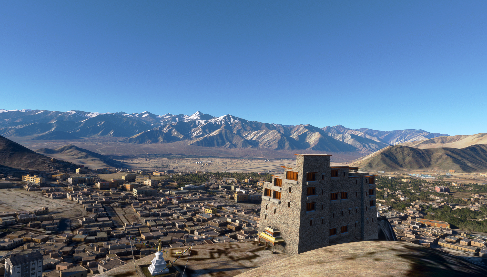 SUNDOWNERSIM - LEH AIRBASE “KUSHOK BAKULA RIMPOCHEE” (VILH) for MSFS20/24