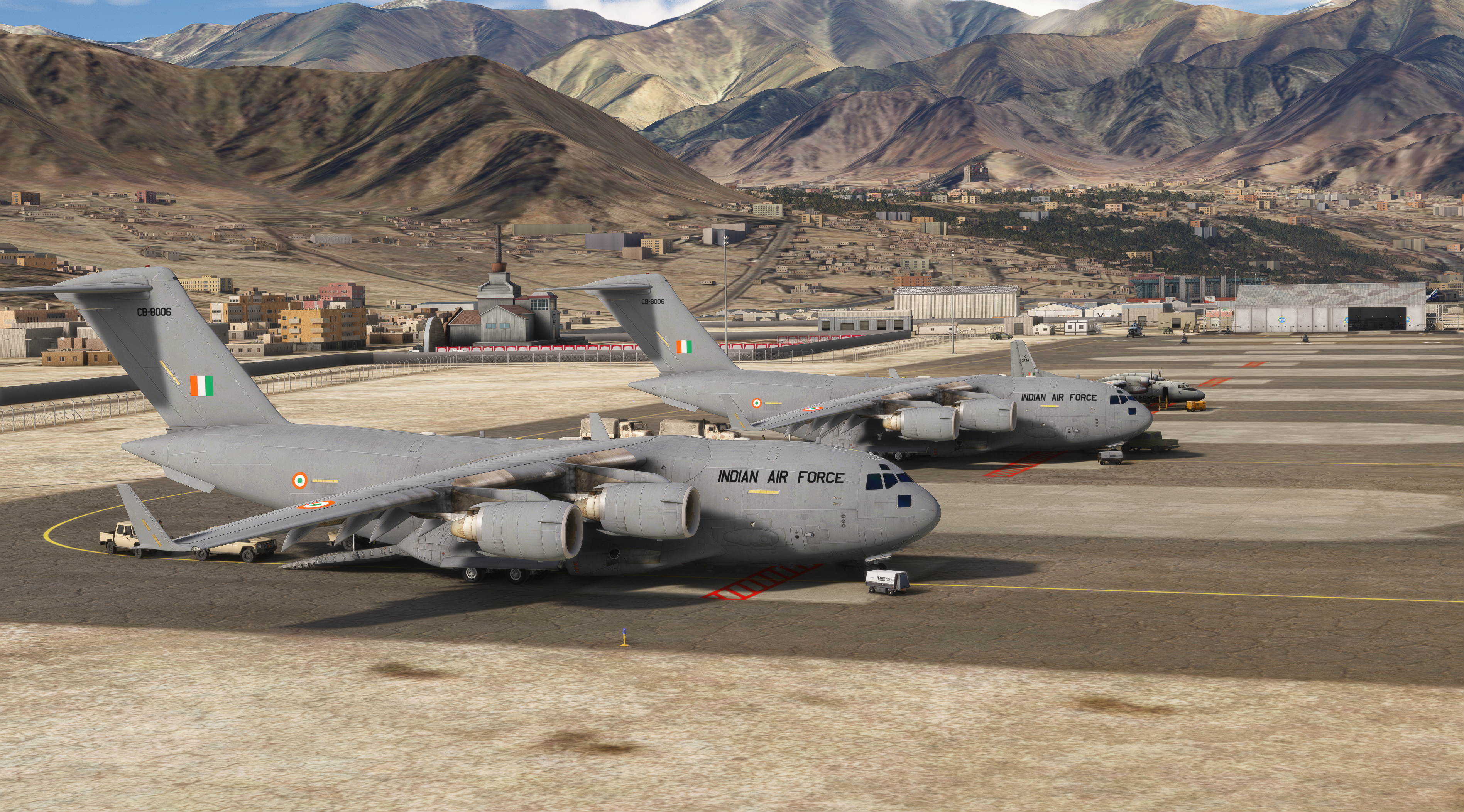 SUNDOWNERSIM - LEH AIRBASE “KUSHOK BAKULA RIMPOCHEE” (VILH) for MSFS20/24