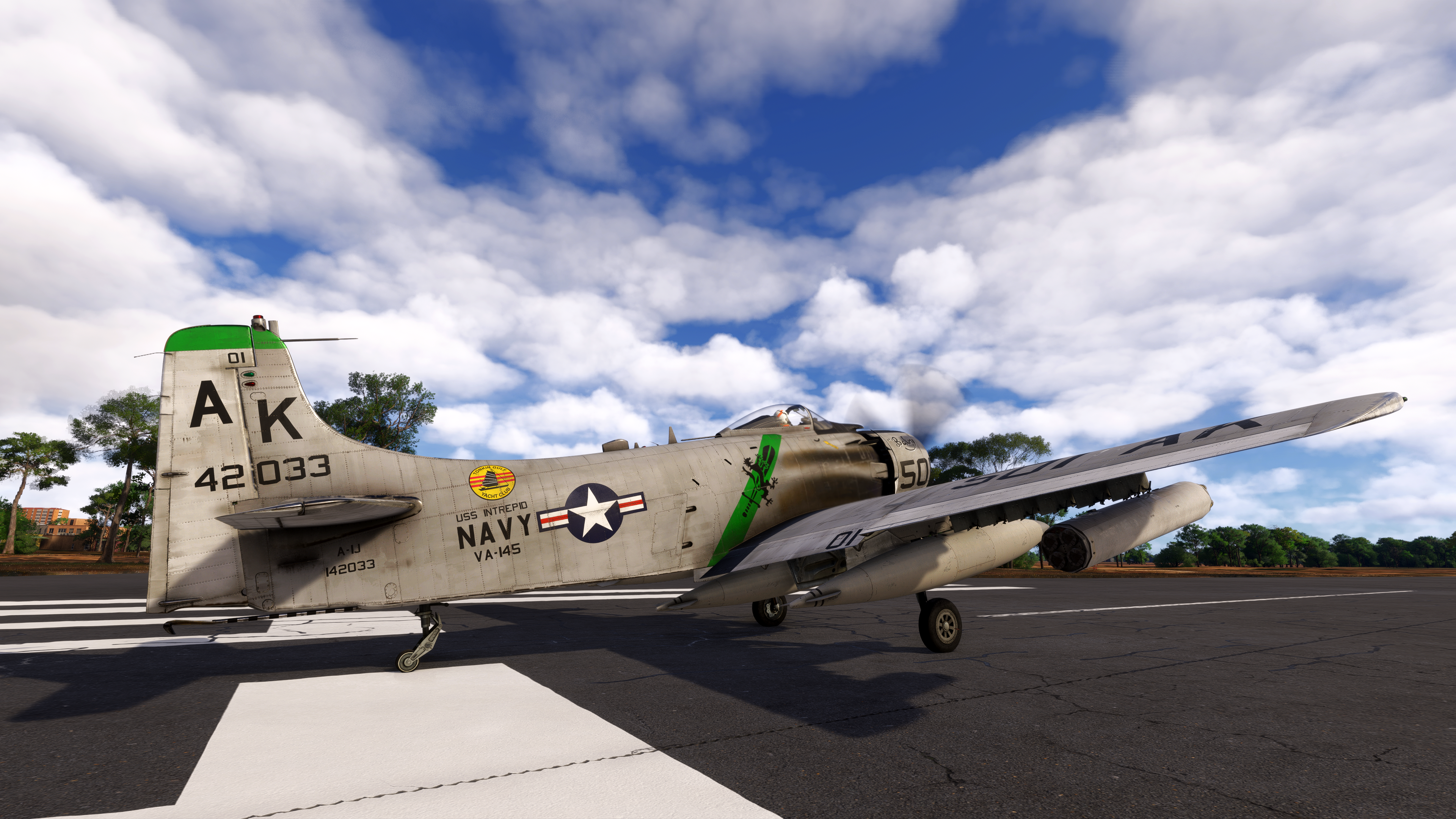 Miltech Simulations A-1 Skyraider for FS20/24