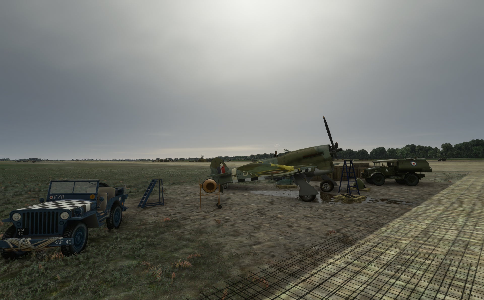 1944 Lantheuil/Creuilly LGB9 - Advanced Landing Ground B-9