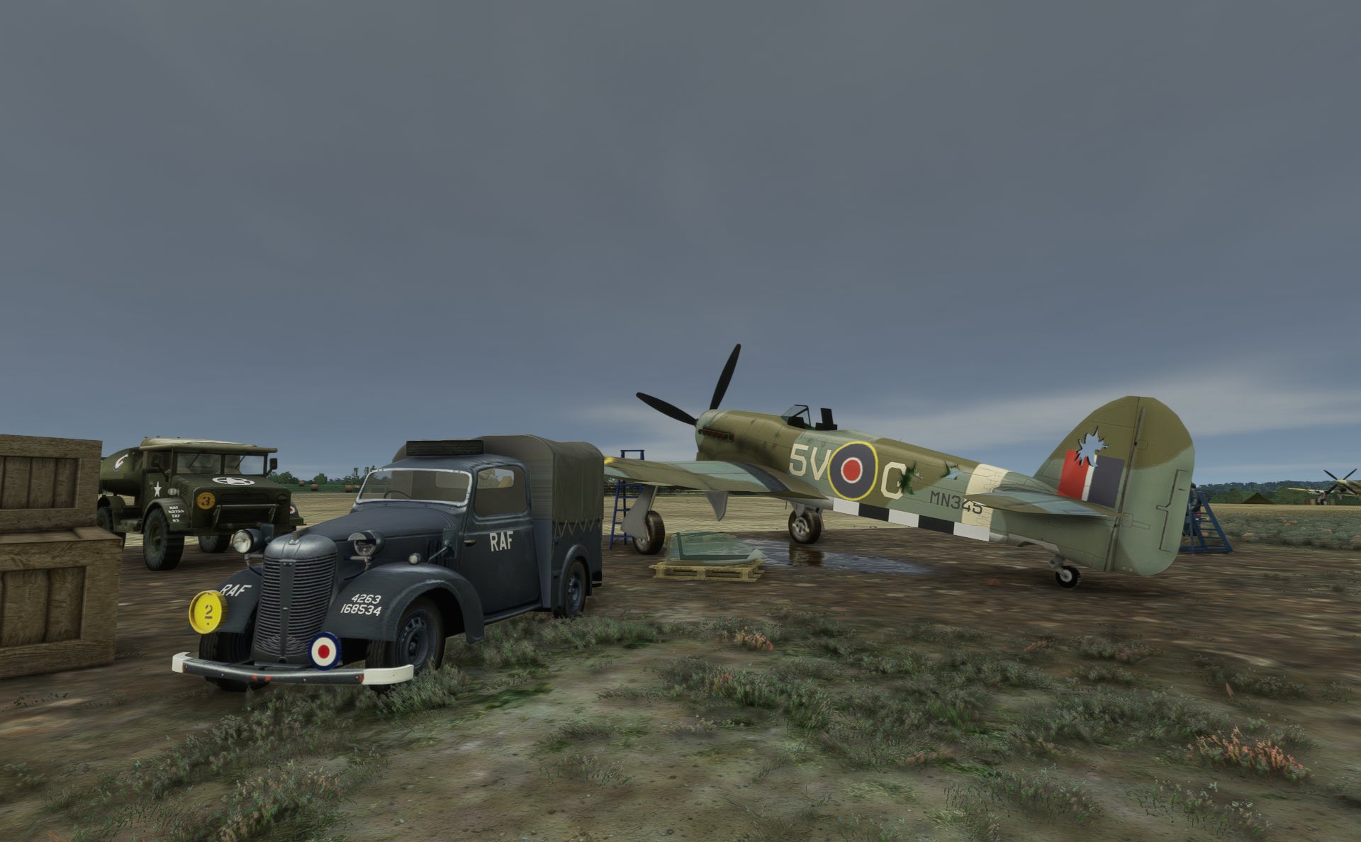 1944 Lantheuil/Creuilly LGB9 - Advanced Landing Ground B-9