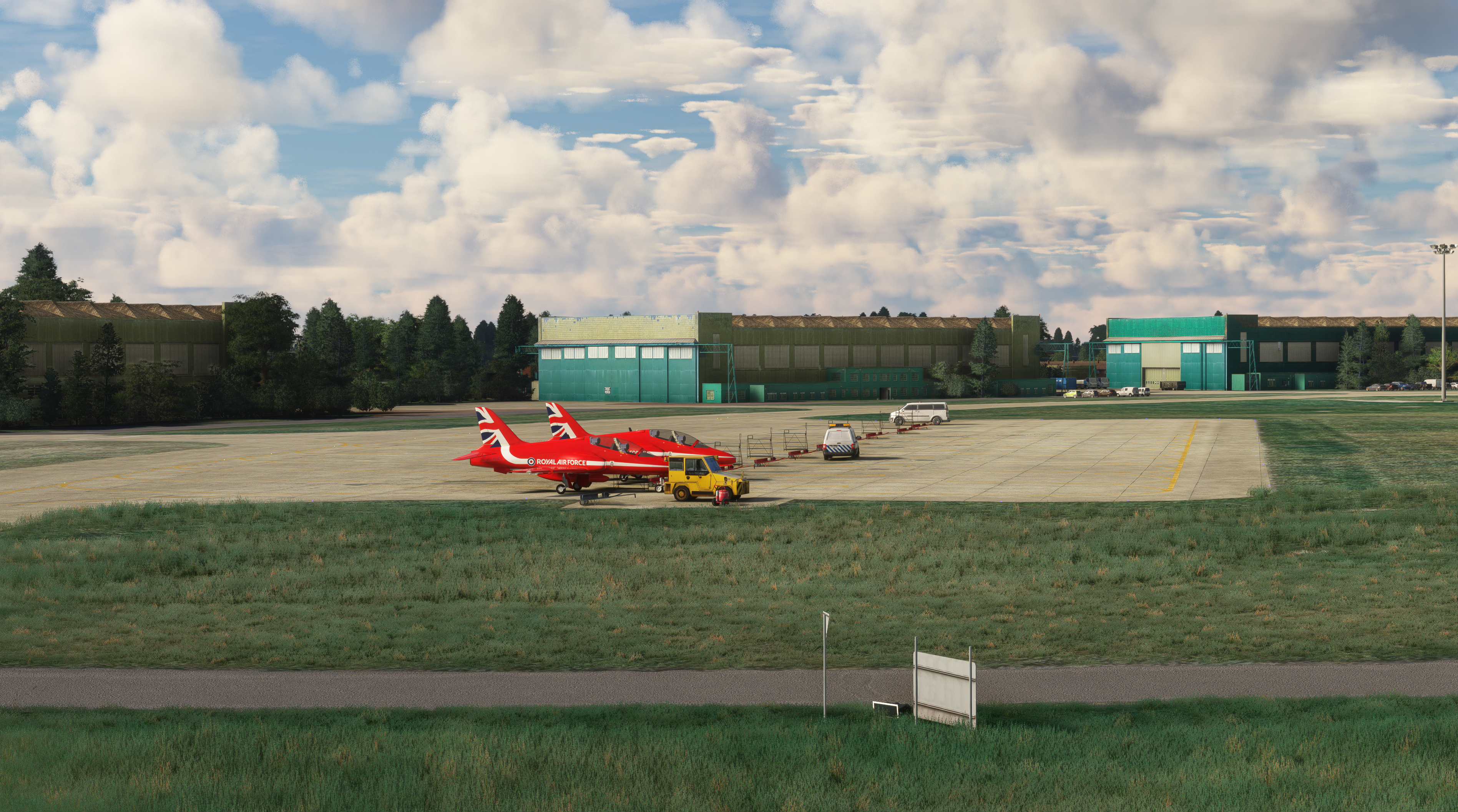 IM Scenery - Scampton Air Base EGXP for MSFS