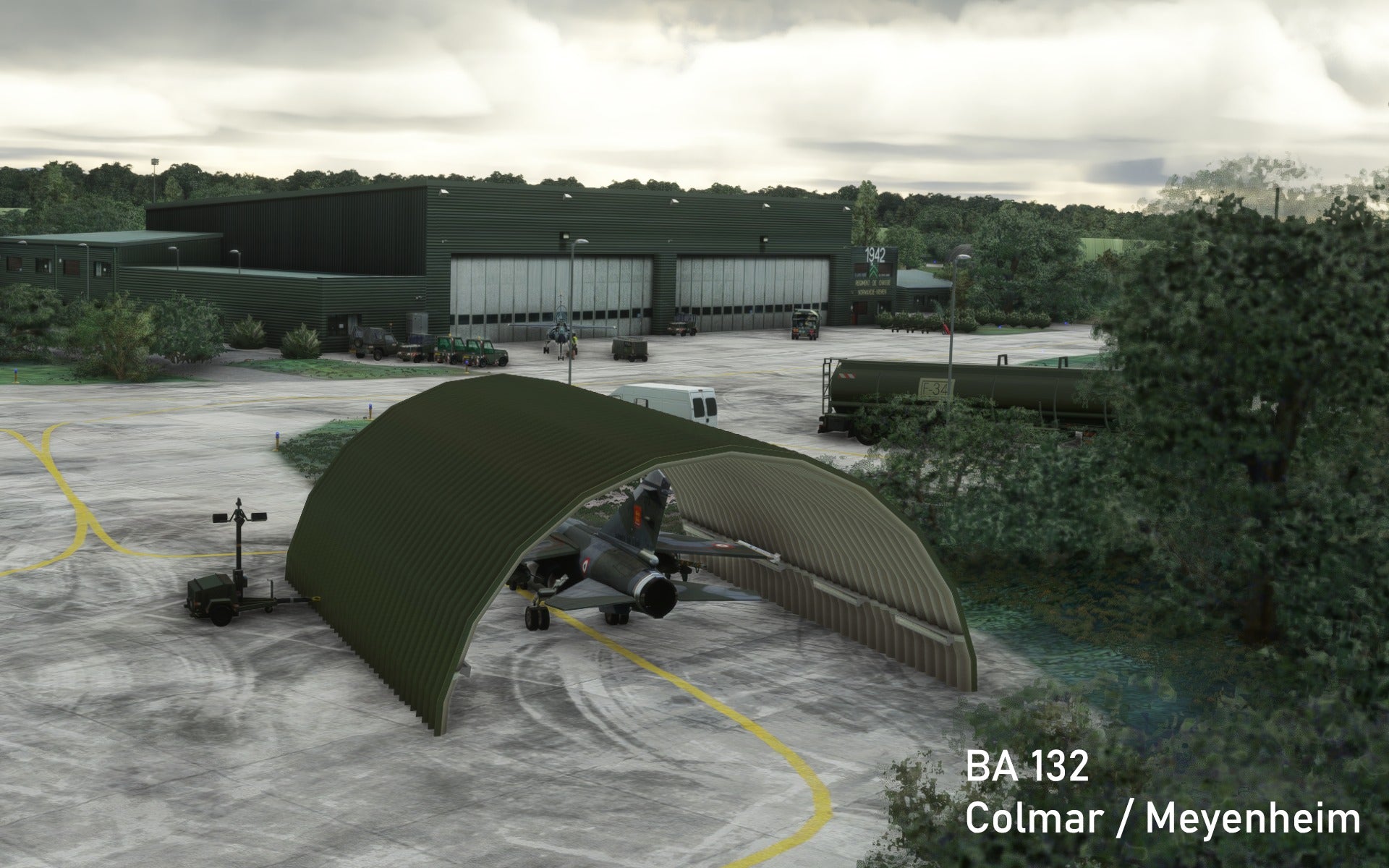 SKYDESIGNERS - FRENCH AIRBASE 132 COLMAR/MEYENHEIM (LFSC) MSFS