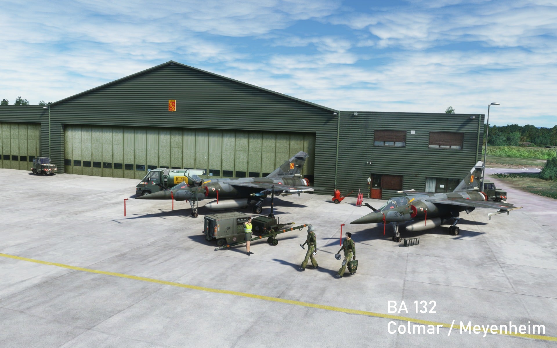 SKYDESIGNERS - FRENCH AIRBASE 132 COLMAR/MEYENHEIM (LFSC) MSFS