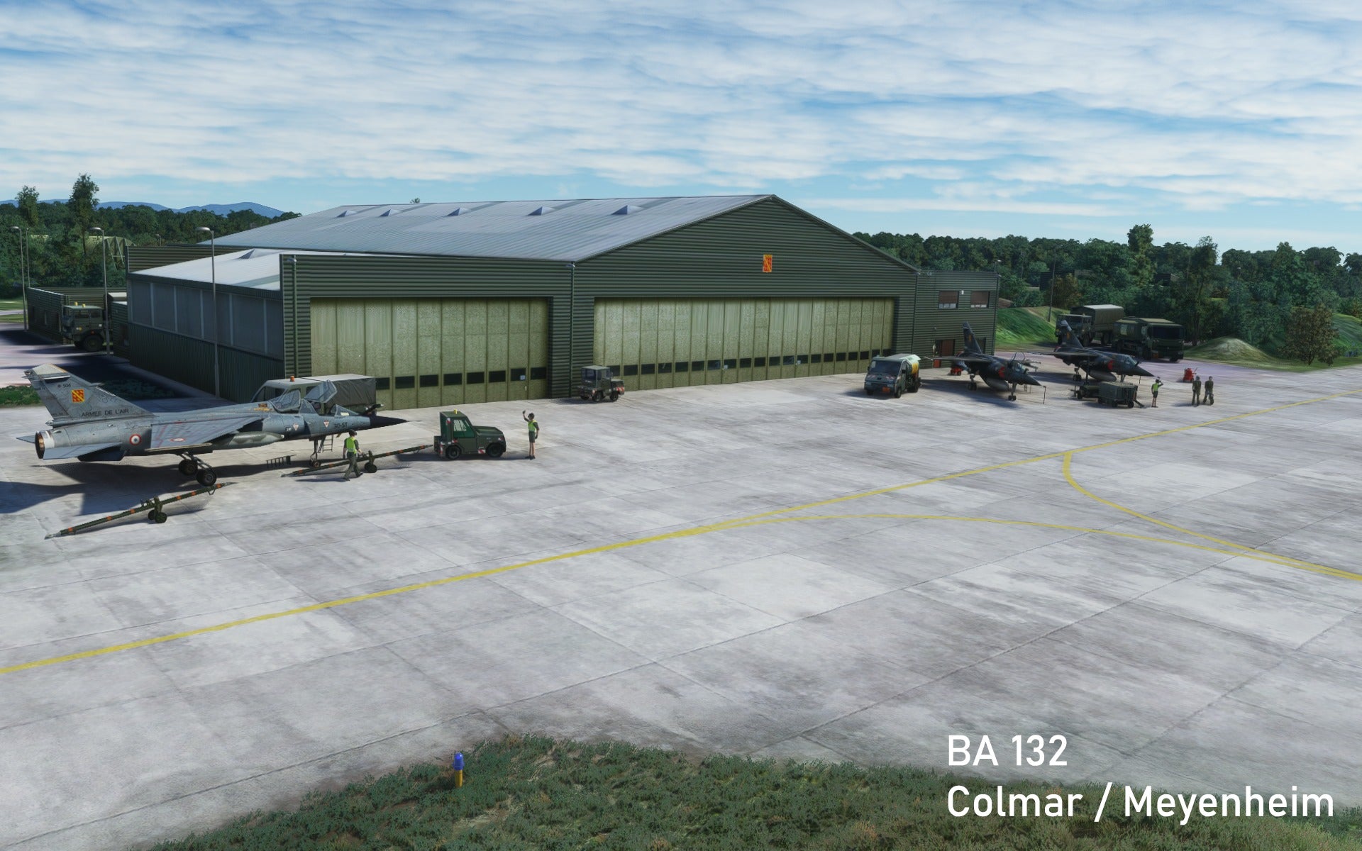 SKYDESIGNERS - FRENCH AIRBASE 132 COLMAR/MEYENHEIM (LFSC) MSFS