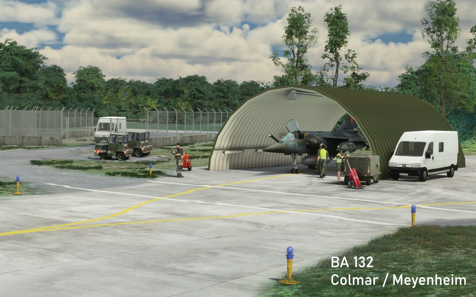 SKYDESIGNERS - FRENCH AIRBASE 132 COLMAR/MEYENHEIM (LFSC) MSFS