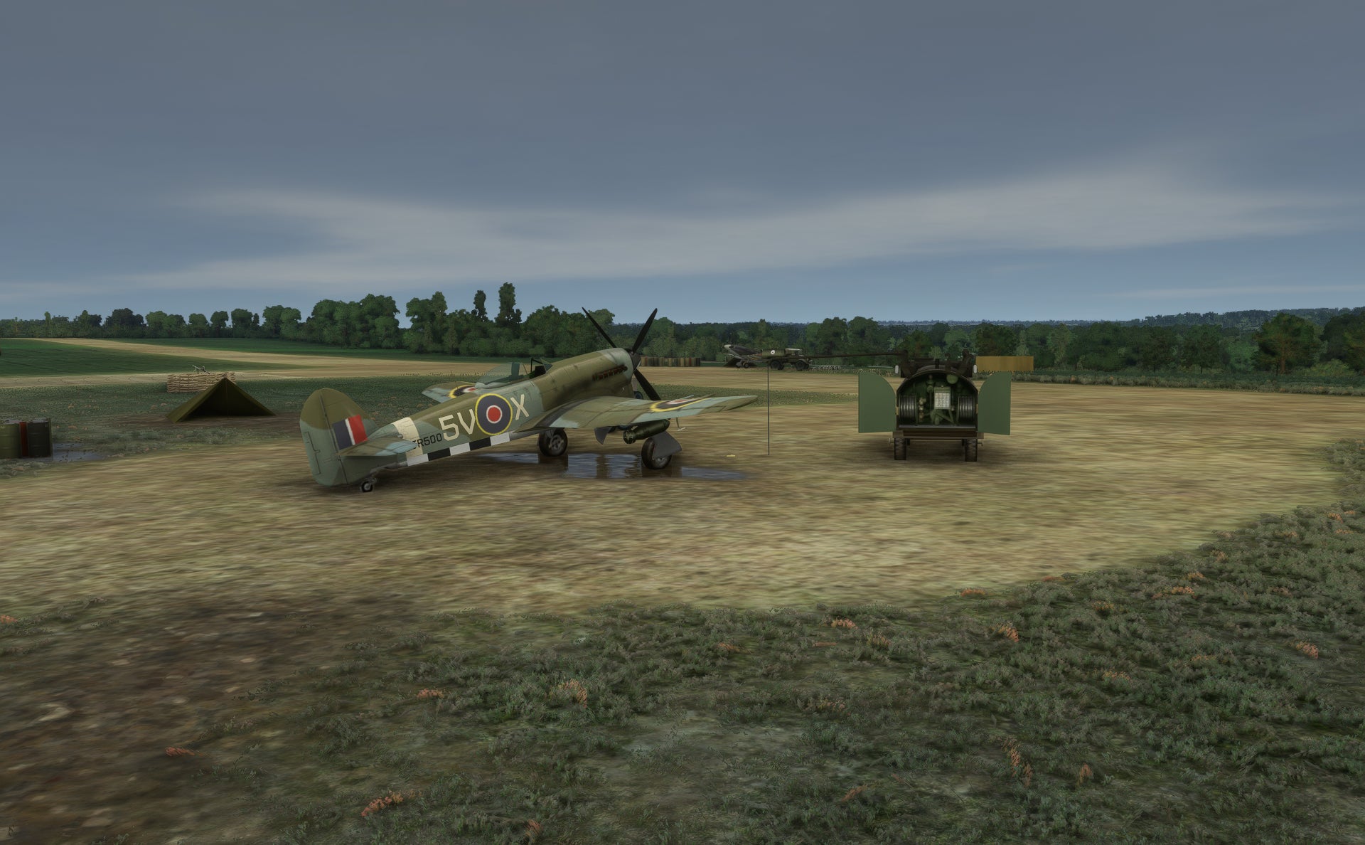 1944 Lantheuil/Creuilly LGB9 - Advanced Landing Ground B-9