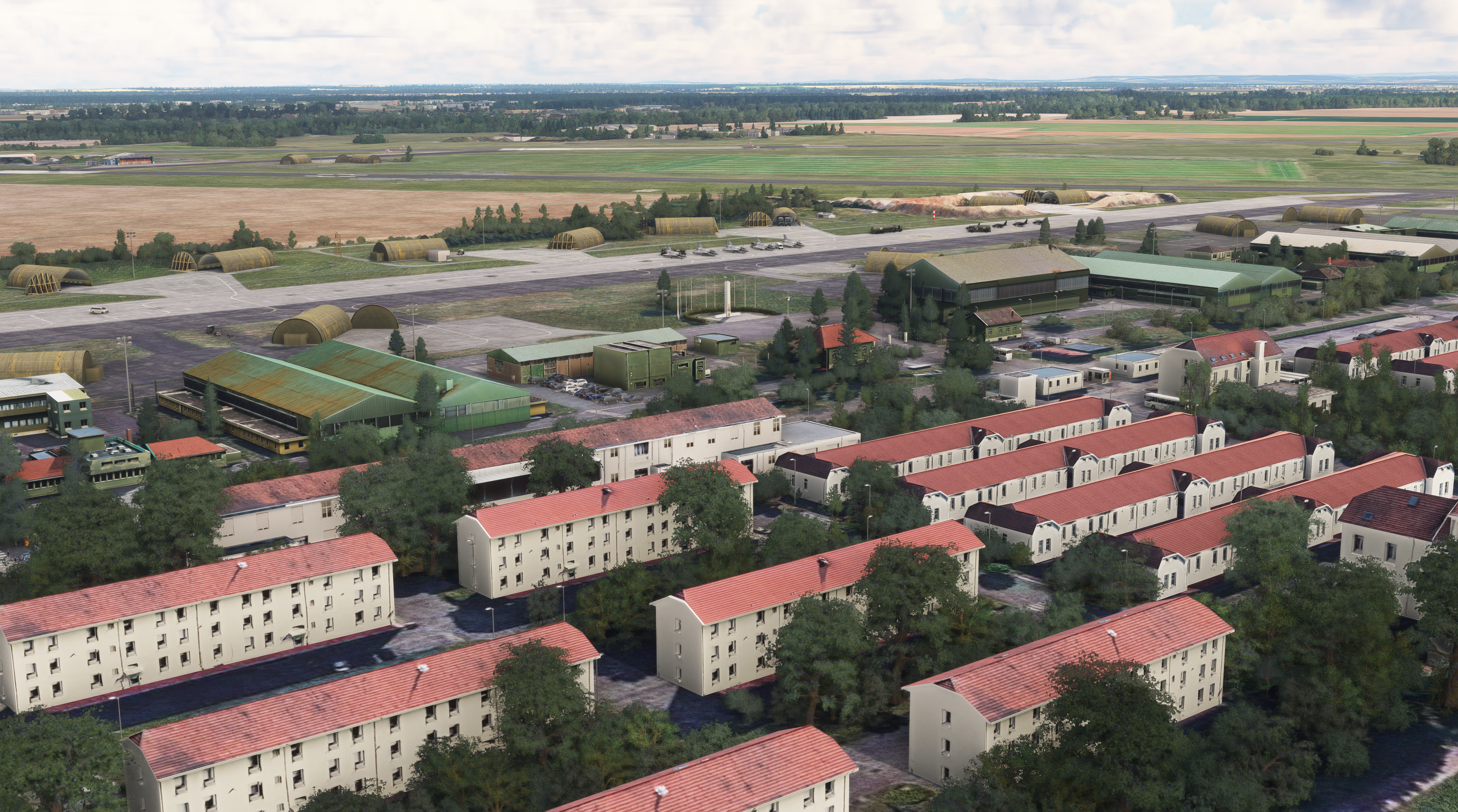 SKYDESIGNERS - FRENCH AIRBASE 102 DIJON V2 (LFSD) MSFS20