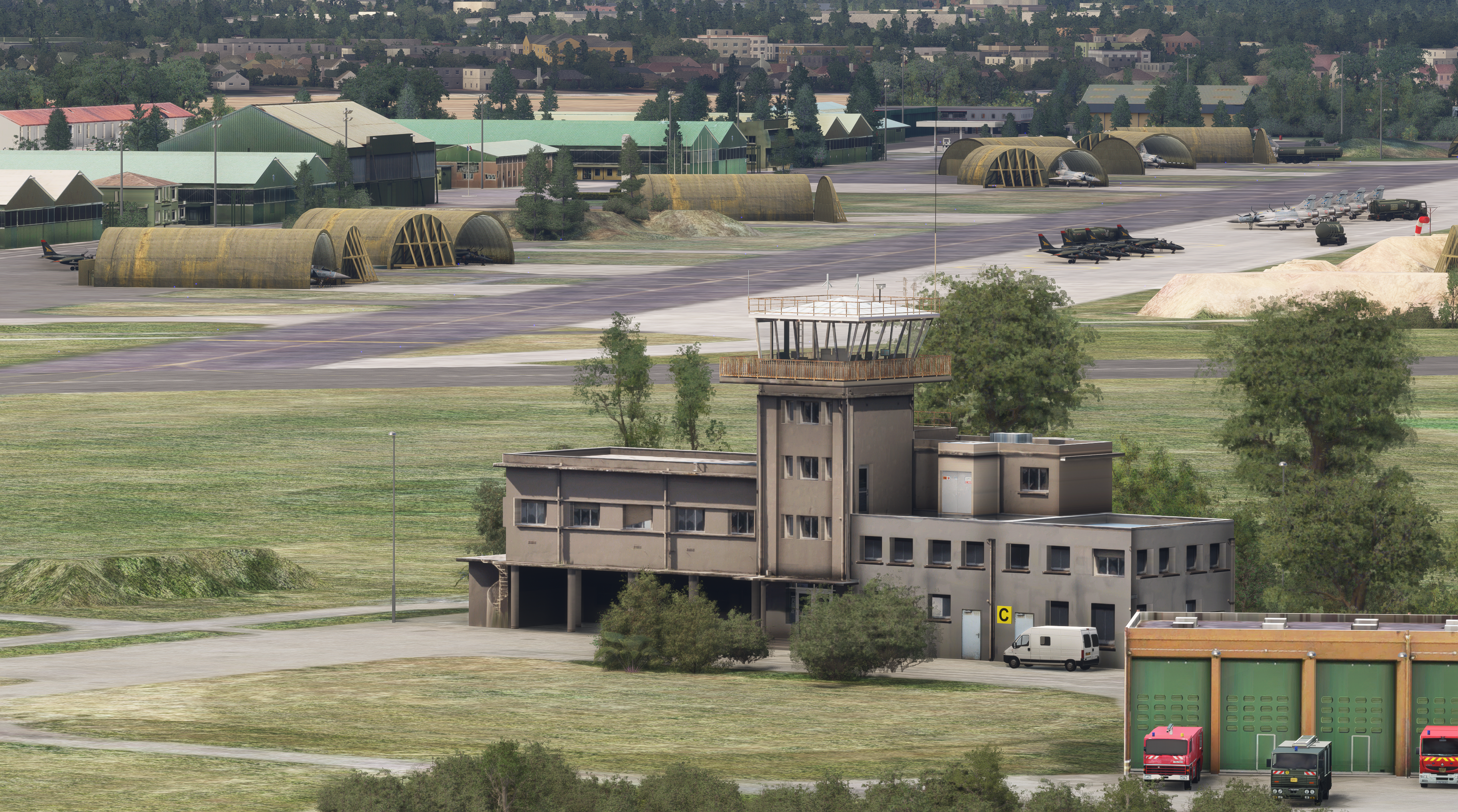 SKYDESIGNERS - FRENCH AIRBASE 102 DIJON V2 (LFSD) MSFS