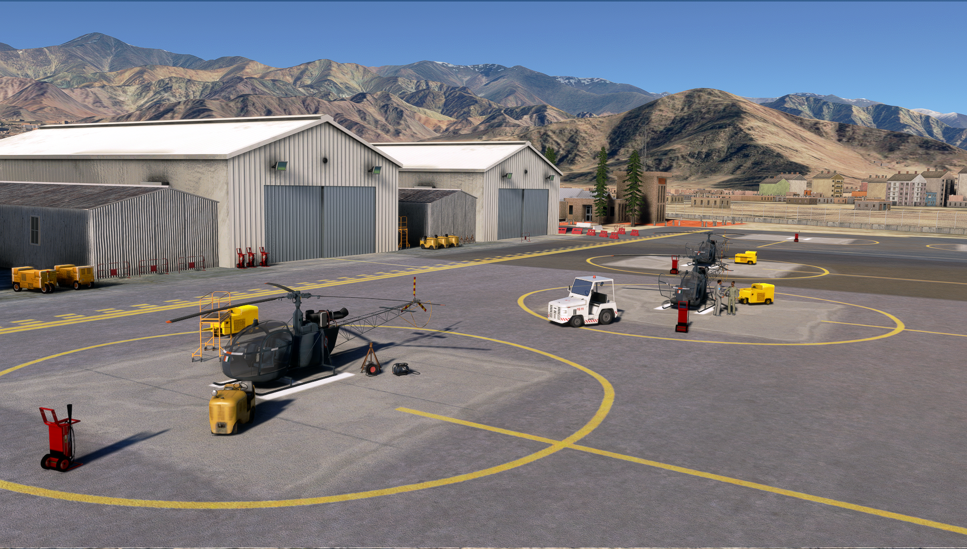 SUNDOWNERSIM - LEH AIRBASE “KUSHOK BAKULA RIMPOCHEE” (VILH) for MSFS20/24