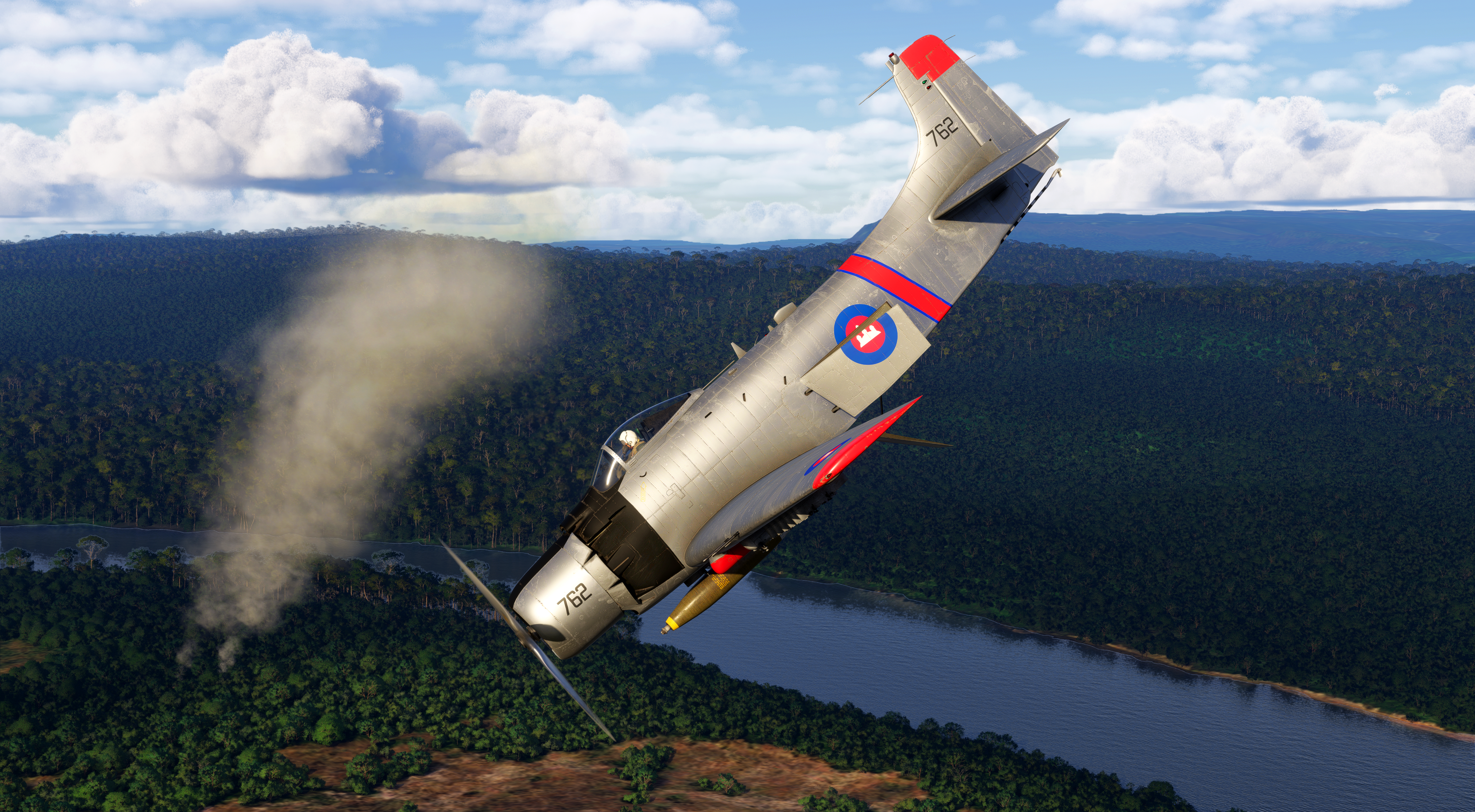 Miltech Simulations A-1 Skyraider for FS20/24