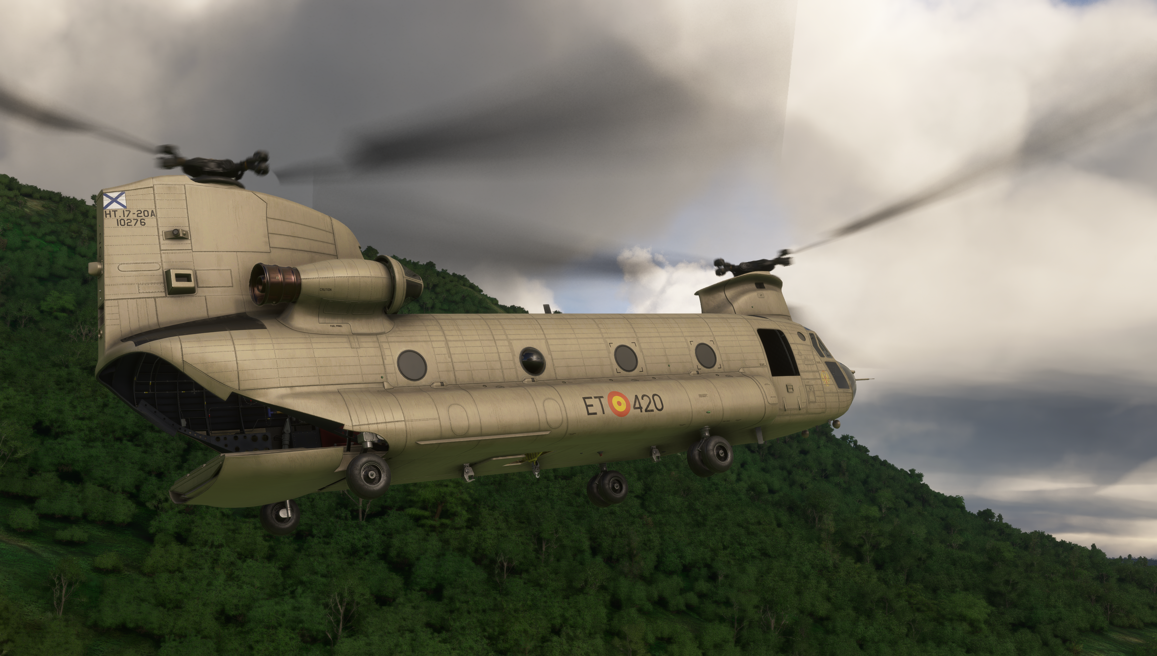 Miltech Simulations CH47D for MSFS