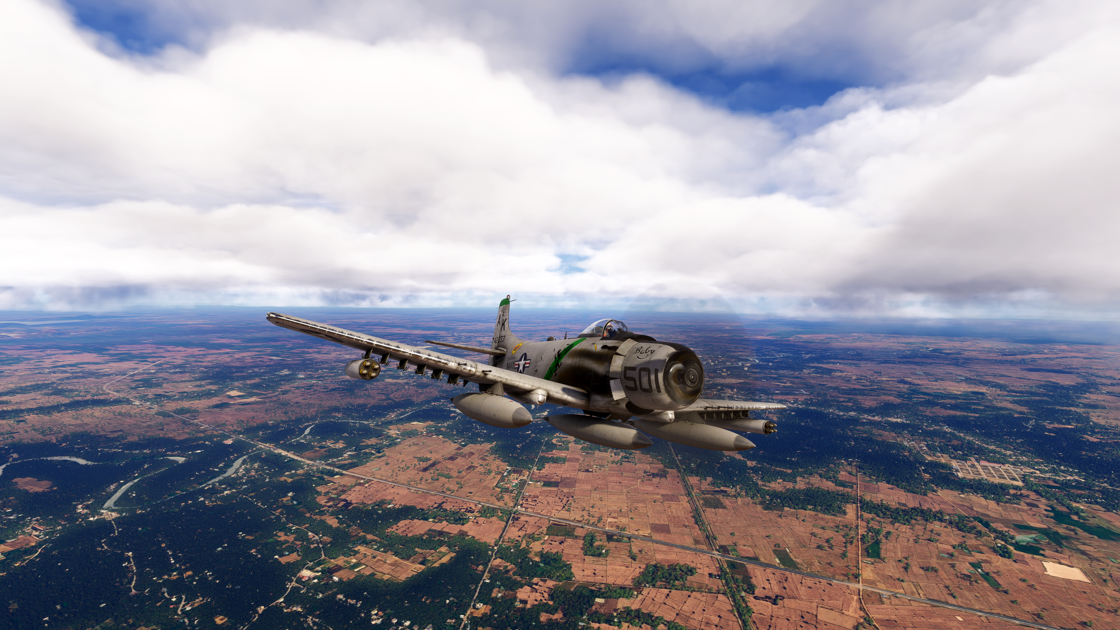 Miltech Simulations A-1 Skyraider for FS20/24