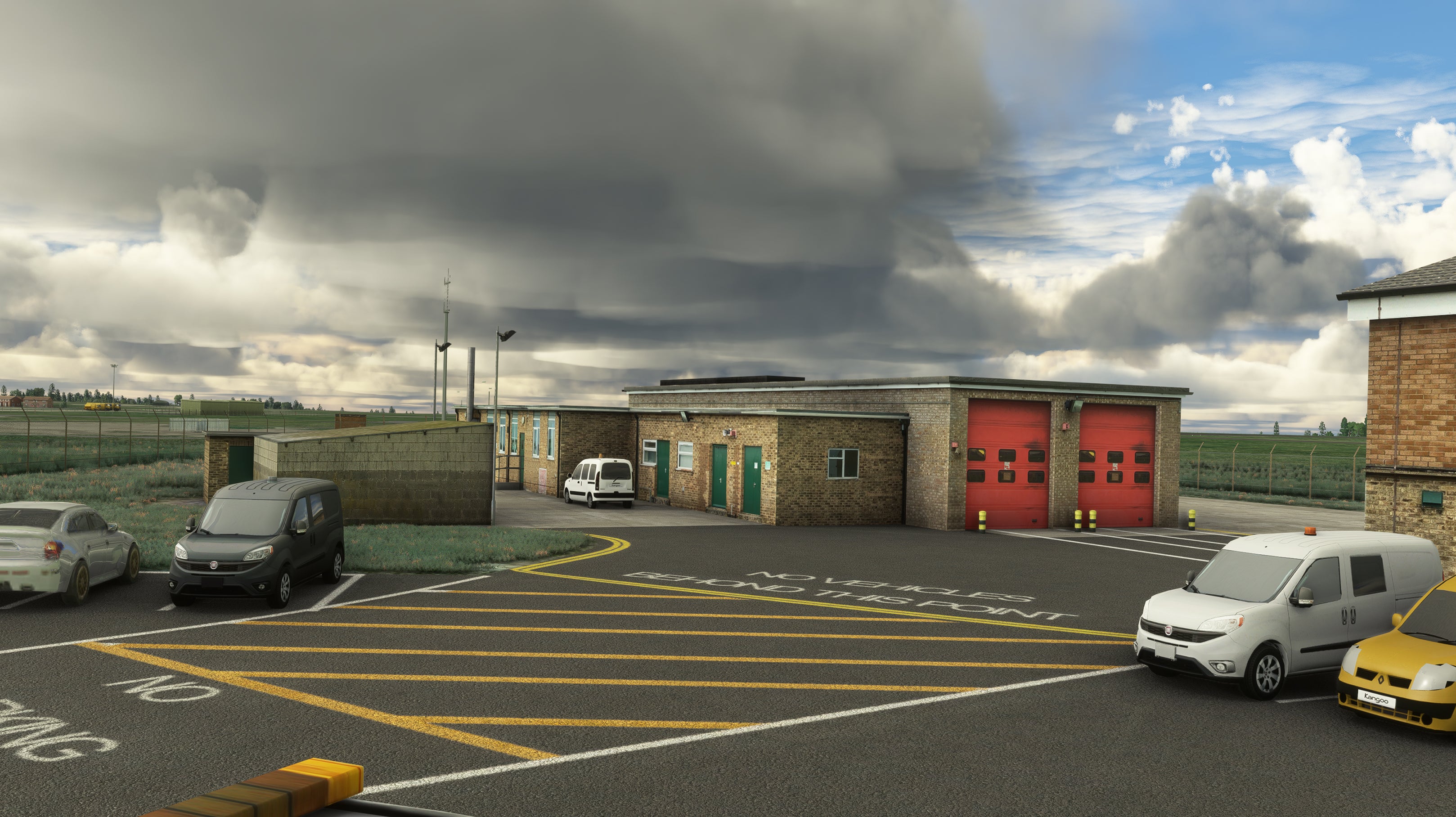 IM Scenery - Scampton Air Base EGXP for MSFS